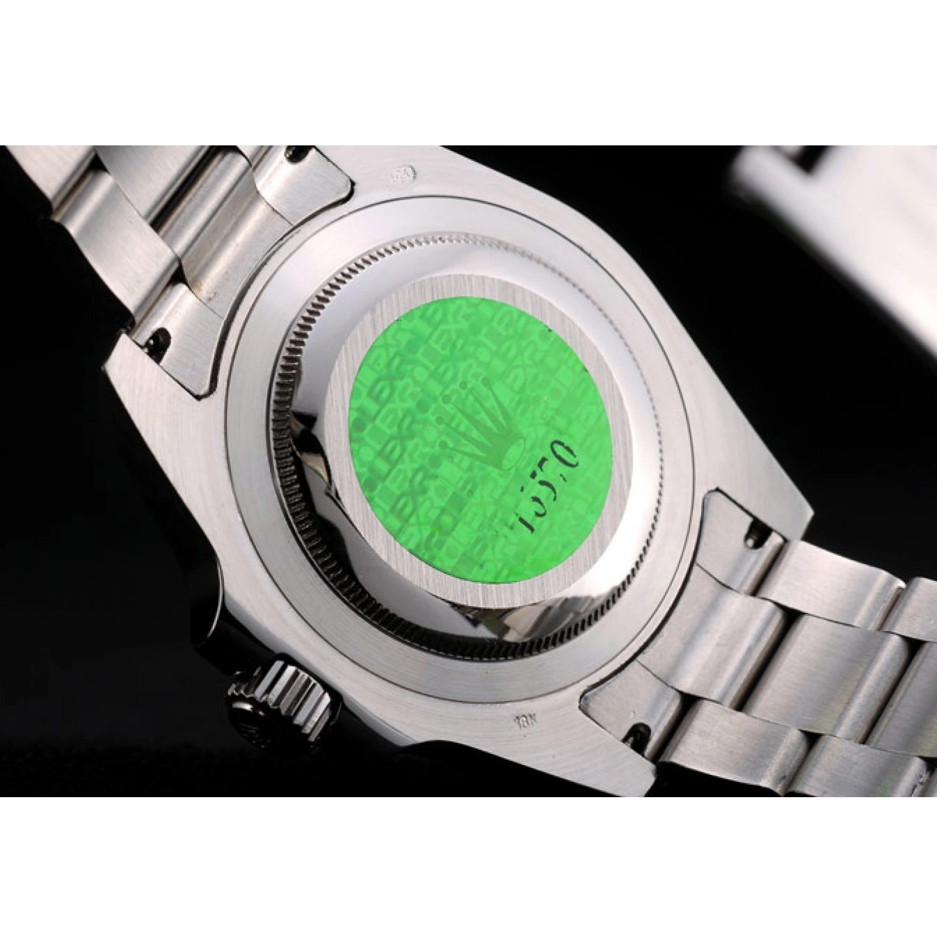 Aaa replica watch White Explorer Steel Bezel Watch Stainless Rolex Dial 0611